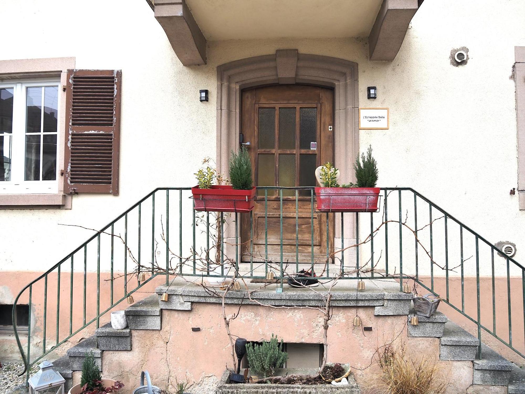 L'Echappee Belle Le Duplex Proche "Europa Park" Apartment Rhinau Exterior foto